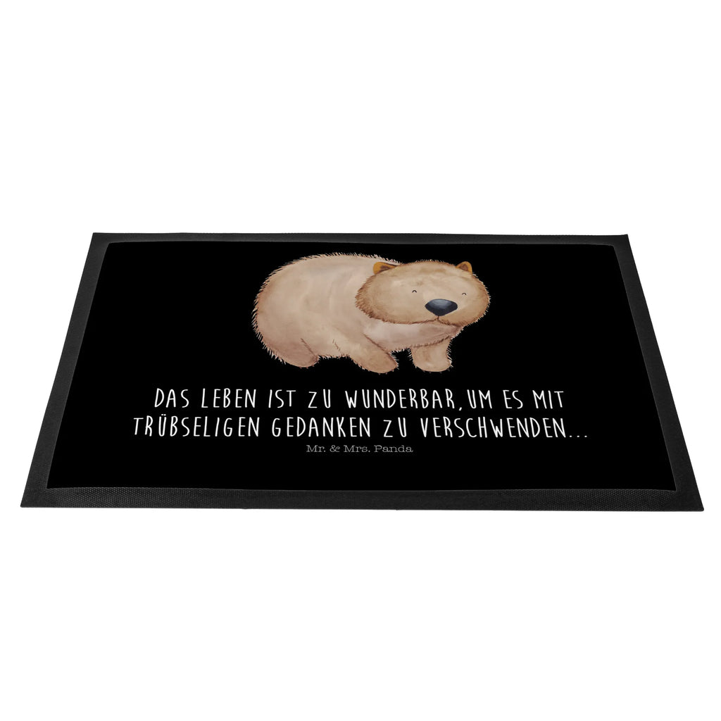 wycieraczka Wombat Sauberlaufmatte, Schmutzmatte, Eingangsteppich, abstreifer, schmutzfangmatten, Abtretmatte, flurmatte, Schuhabstreifer, Fussmatte, hausmatte, matte haustür, türmatten, außenmatte, Eingangsmatte, Schmutzfangmatte, Fußabstreifer, Schmutzfangteppich, Abtreter, Haustürmatte, fußmatte, Schmutzfänger, Türmatte, Fußabtreter, sauberlaufmatten, Türvorleger, Fußmatten, Gute Laune, Lustige Sprüche, Tiere, Tiermotive, Spruch, Motivation, Wombat, Das Leben Ist schön, Australien