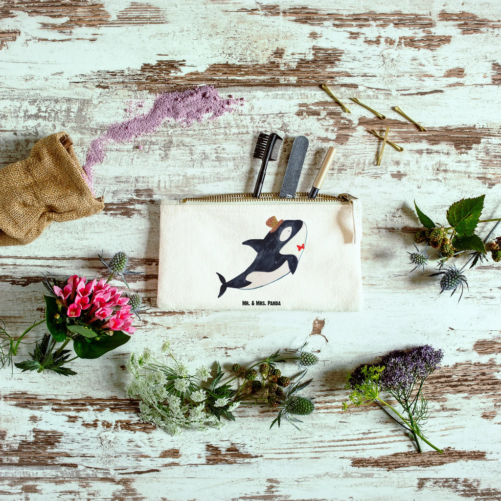 torebka na makijaż Orka cylinder Waschtasche, Schlampermäppchen, Schminktäschchen, Etui, beauty case, aufbewahrungsbeutel, Schminktasche, Schminkbeutel, toiletry bag, pinsel tasche, Kulturbeutel, Federmappe, aufbewahrungstasche, Stiftemäppchen, kosmetiktäschchen, Kosmetikbeutel, utensilientasche, pencil case, beauty tasche, Mäppchen, Kulturtasche, Kosmetiktasche, Waschbeutel, Meerestiere, Urlaub, Meer, Glitter, Narwal, Fest, Glitzer, Geburtstag, Glückwunsch, Orca, Feier, Fete, Konfetti