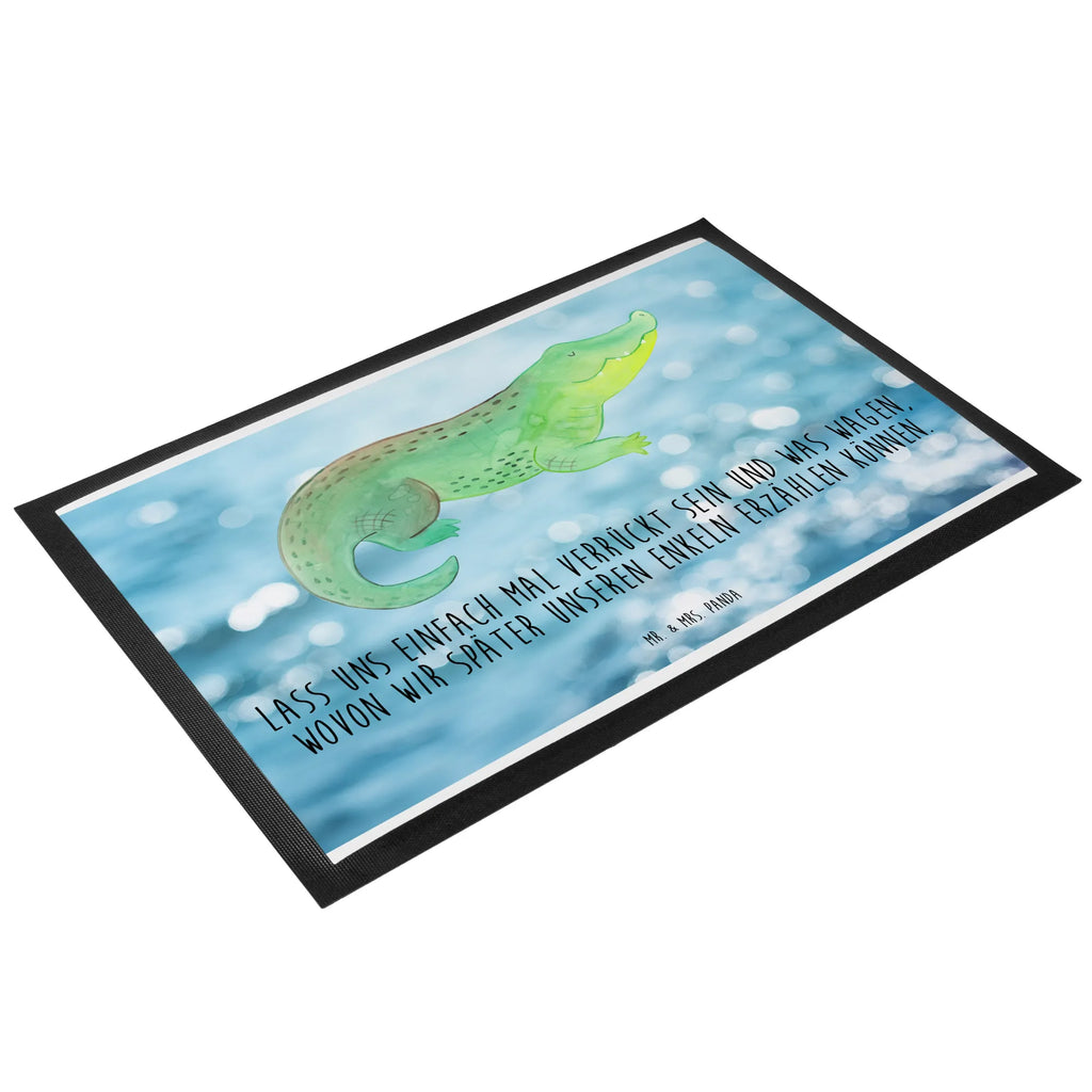 Doormat Crocodile Haustürmatte, Eingangsmatte, schmutzfangmatten, Sauberlaufmatte, Eingangsteppich, Schmutzfänger, Fußabstreifer, Abtretmatte, matte haustür, Türmatte, Abtreter, Fußabtreter, außenmatte, Türvorleger, sauberlaufmatten, Schmutzfangmatte, türmatten, fußmatte, Fußmatten, Schmutzfangteppich, Fussmatte, hausmatte, abstreifer, flurmatte, Schmutzmatte, Schuhabstreifer, Urlaub, Meerestiere, Meer, Freundin, Abenteuerlust, Spontan sein, Reiselust, Lieblingsmensch, Krokodile, Beste Freundin, Krokodil, Verrückt sein