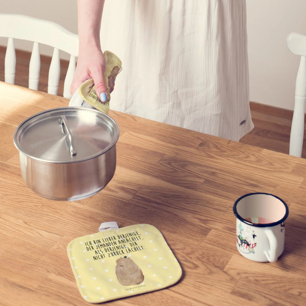 2er Set Topflappen  Murmeltier Topflappen Set, Topflappen 2er Set, Topfhandschuhe, 2er Set Topflappen, Topfuntersetzer, Topflappen, topfhalter, Topflappenset, Tiermotive, Gute Laune, Lustige Sprüche, Tiere, Knigge, Murmeltier, Freundlichkeit, Anstand, Respekt, Fröhlichkeit