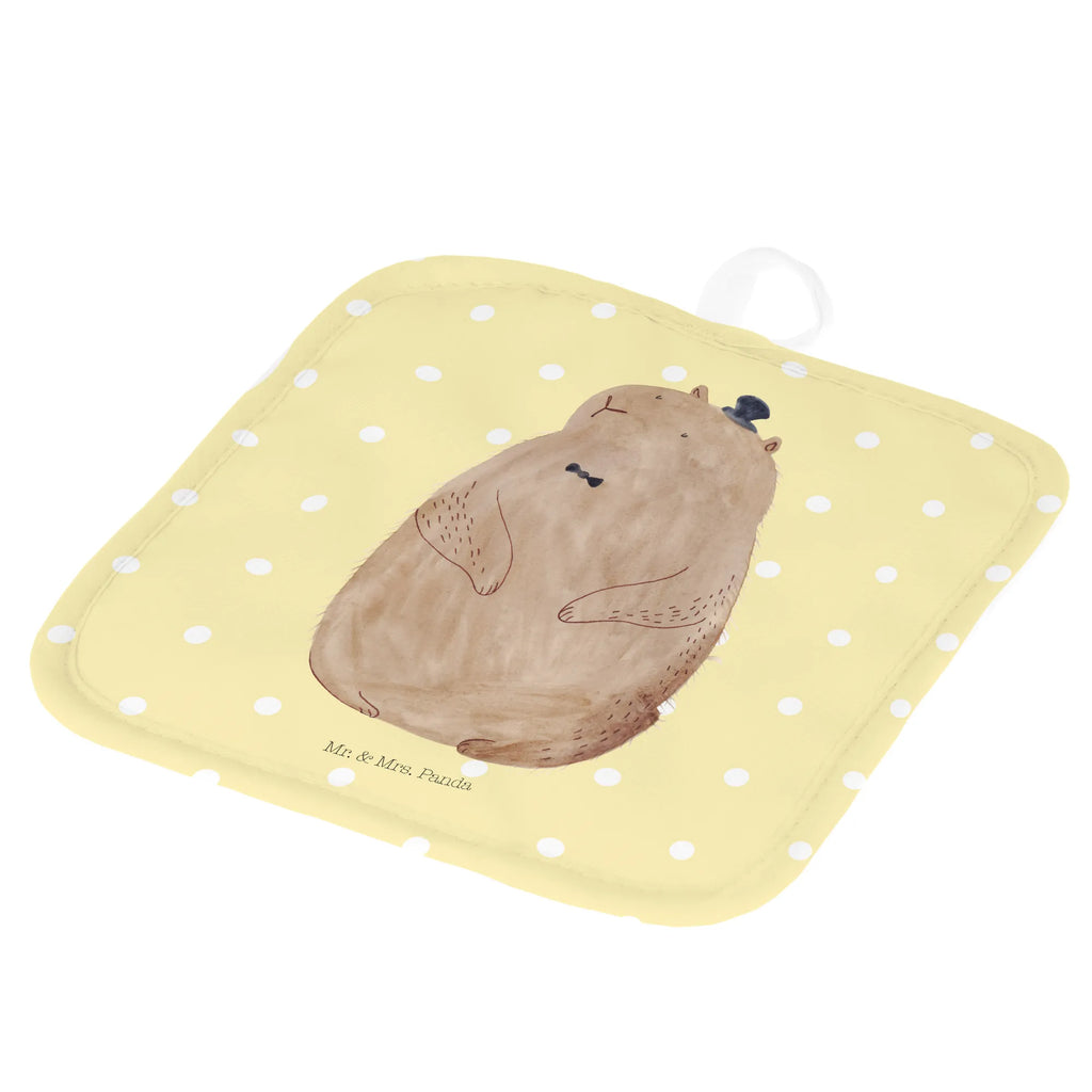 2er Set Topflappen  Murmeltier Topflappen Set, Topflappen 2er Set, Topfhandschuhe, 2er Set Topflappen, Topfuntersetzer, Topflappen, topfhalter, Topflappenset, Tiermotive, Gute Laune, Lustige Sprüche, Tiere, Knigge, Murmeltier, Freundlichkeit, Anstand, Respekt, Fröhlichkeit