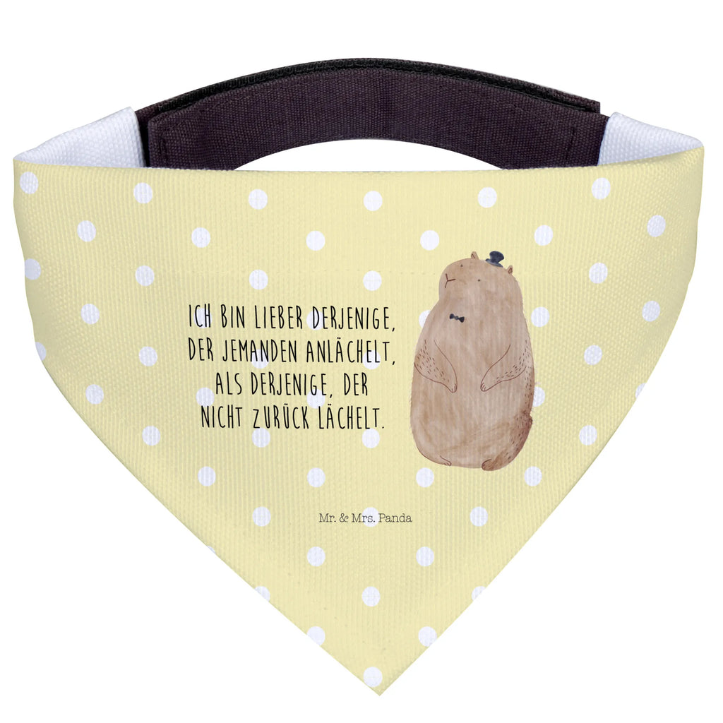 Hundehalstuch Murmeltier Mittelgroße Hunde, Mittel, Tuch, Hundehalstuch, Halstuch, Hunde, Lustige Sprüche, Tiere, Tiermotive, Gute Laune, Fröhlichkeit, Respekt, Freundlichkeit, Knigge, Murmeltier, Anstand