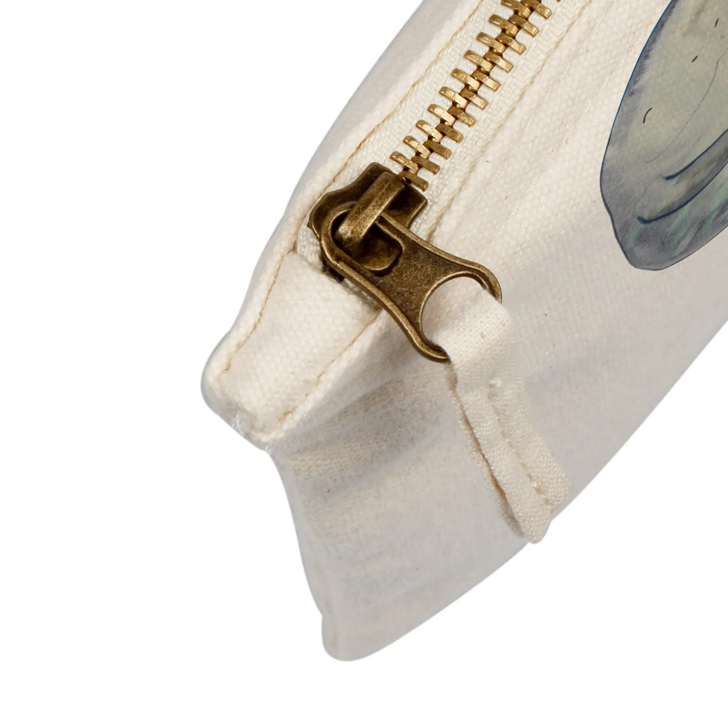 torebka na makijaż morska krowa Szczęśliwy Schminktäschchen, Mäppchen, Kosmetikbeutel, Schminkbeutel, Schminktasche, pencil case, Etui, aufbewahrungstasche, beauty tasche, utensilientasche, Waschbeutel, Kulturtasche, aufbewahrungsbeutel, toiletry bag, Waschtasche, Kulturbeutel, Kosmetiktasche, Schlampermäppchen, Stiftemäppchen, Federmappe, pinsel tasche, kosmetiktäschchen, beauty case, Urlaub, Meer, Meerestiere, Seekühe, Respekt, Freundin, Seekuh, Neustart, Zufrieden, Neuanfang, Achtsamkeit, Selbstliebe, Liebeskummer