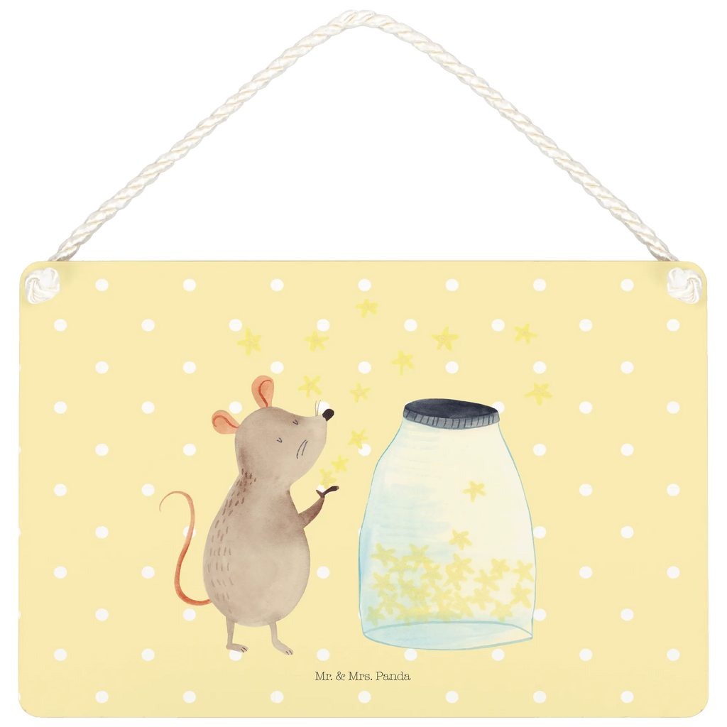 Decorative sign Mouse Stars small animals, cute, funny, cute animal motives, hand drawn, small world, funny sayings, good mood, happy, gifts, gift ideas, special gifts, animal lover, card, child, birthday, dreams, child birthday, wish, Mouse, baptism, first child, birth, hope, baptism gift, stars, pregnancy