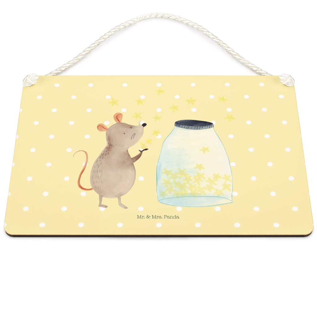 Decorative sign Mouse Stars small animals, cute, funny, cute animal motives, hand drawn, small world, funny sayings, good mood, happy, gifts, gift ideas, special gifts, animal lover, card, child, birthday, dreams, child birthday, wish, Mouse, baptism, first child, birth, hope, baptism gift, stars, pregnancy