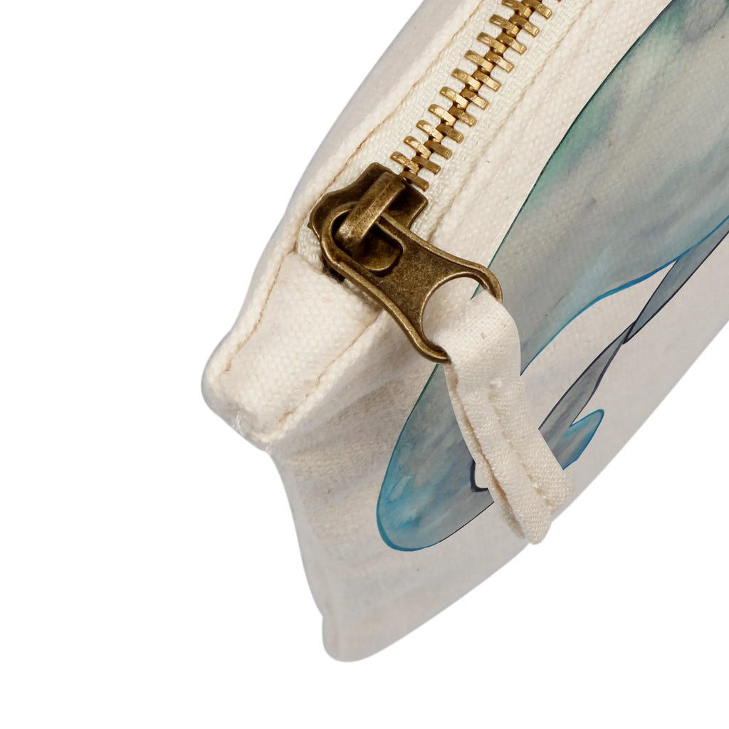 torebka na makijaż Narwal Kulturtasche, Schminkbeutel, Schminktäschchen, Kulturbeutel, pinsel tasche, aufbewahrungsbeutel, Kosmetiktasche, Schminktasche, Schlampermäppchen, pencil case, Waschbeutel, toiletry bag, utensilientasche, Federmappe, beauty case, Stiftemäppchen, Etui, aufbewahrungstasche, Mäppchen, beauty tasche, Waschtasche, Kosmetikbeutel, kosmetiktäschchen, Meerestiere, Urlaub, Meer, Hausfrau, Wal, Putzen, Aufräumen, Kinderzimmer, Narwal, Junggesellin