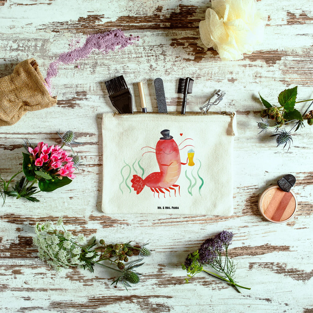 Make-up bag lobster Wheat Schlampermäppchen, aufbewahrungsbeutel, aufbewahrungstasche, Waschbeutel, pinsel tasche, Etui, Kosmetiktasche, Kulturbeutel, Federmappe, Waschtasche, Schminkbeutel, utensilientasche, Schminktäschchen, beauty tasche, toiletry bag, Kulturtasche, pencil case, Stiftemäppchen, Kosmetikbeutel, kosmetiktäschchen, Mäppchen, beauty case, Schminktasche, Meerestiere, Urlaub, Meer, Junggesellin, Wirtschaft, Garnele, Kochen, Bier, Garnelen, Bierliebhaber, Männerhaushalt, Kneipe, Junggeselle, Gasthaus