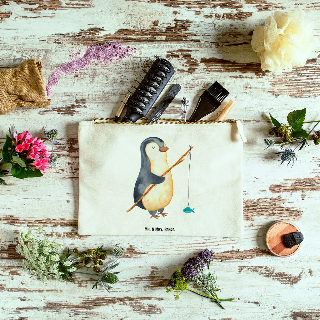 Make-up bag Penguin angler Etui, aufbewahrungsbeutel, Schminktasche, toiletry bag, beauty tasche, Kulturtasche, kosmetiktäschchen, pinsel tasche, Kosmetiktasche, Schminkbeutel, Kulturbeutel, Waschtasche, aufbewahrungstasche, utensilientasche, Schlampermäppchen, Mäppchen, pencil case, Federmappe, Waschbeutel, Schminktäschchen, Kosmetikbeutel, beauty case, Stiftemäppchen, Pinguin, Tagesplan, Freundinnen, Geschenkidee, Neustart, Wochenende, Planer, Geschenk, Plan, Pinguine, Motivation, Urlaub, Angler, Tagträume, Angeln, Hobby
