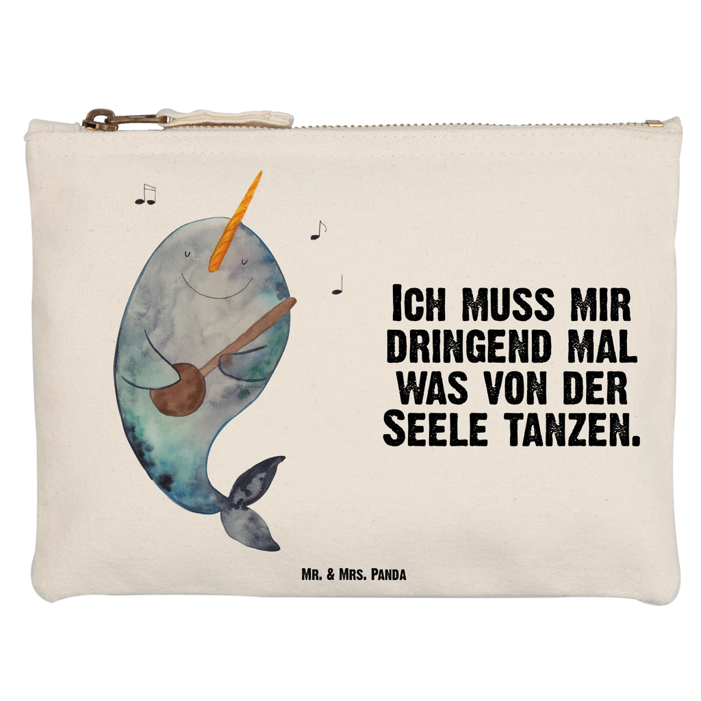 torebka na makijaż narwal Gitara Kulturtasche, pencil case, Kosmetiktasche, Stiftemäppchen, Waschbeutel, utensilientasche, aufbewahrungstasche, Kulturbeutel, pinsel tasche, Waschtasche, beauty case, Schminktasche, beauty tasche, Mäppchen, Kosmetikbeutel, aufbewahrungsbeutel, Schminktäschchen, Schminkbeutel, toiletry bag, Schlampermäppchen, Federmappe, Etui, kosmetiktäschchen, Meerestiere, Urlaub, Meer, Narwal, Tanzen, Gitarre, Probleme, Wal, Frust, Problemlösung, Gespräche