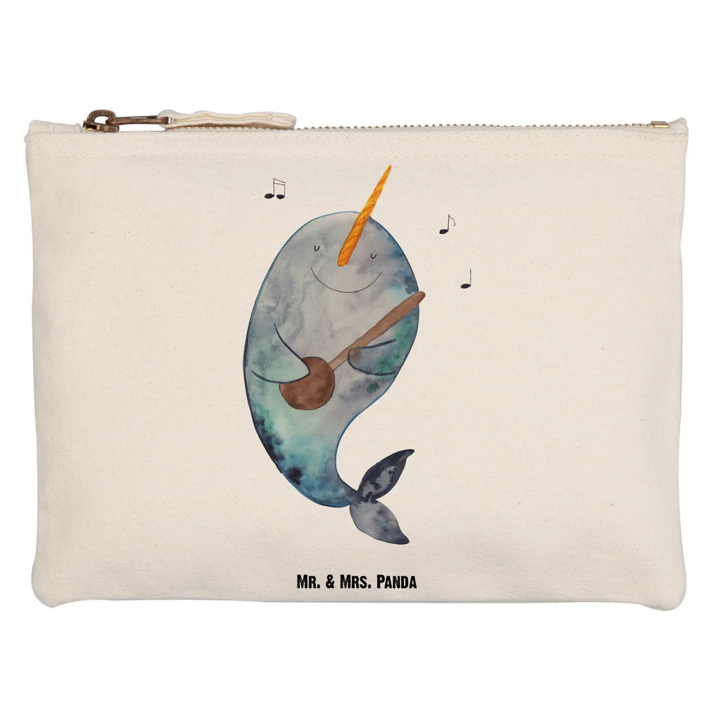 torebka na makijaż narwal Gitara Kulturtasche, pencil case, Kosmetiktasche, Stiftemäppchen, Waschbeutel, utensilientasche, aufbewahrungstasche, Kulturbeutel, pinsel tasche, Waschtasche, beauty case, Schminktasche, beauty tasche, Mäppchen, Kosmetikbeutel, aufbewahrungsbeutel, Schminktäschchen, Schminkbeutel, toiletry bag, Schlampermäppchen, Federmappe, Etui, kosmetiktäschchen, Meerestiere, Urlaub, Meer, Narwal, Tanzen, Gitarre, Probleme, Wal, Frust, Problemlösung, Gespräche