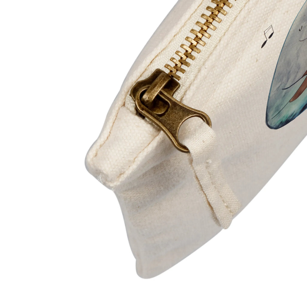 torebka na makijaż narwal Gitara Kulturtasche, pencil case, Kosmetiktasche, Stiftemäppchen, Waschbeutel, utensilientasche, aufbewahrungstasche, Kulturbeutel, pinsel tasche, Waschtasche, beauty case, Schminktasche, beauty tasche, Mäppchen, Kosmetikbeutel, aufbewahrungsbeutel, Schminktäschchen, Schminkbeutel, toiletry bag, Schlampermäppchen, Federmappe, Etui, kosmetiktäschchen, Meerestiere, Urlaub, Meer, Narwal, Tanzen, Gitarre, Probleme, Wal, Frust, Problemlösung, Gespräche