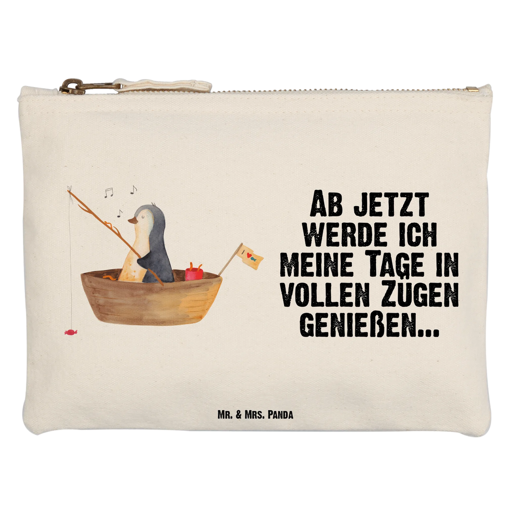 Make-up bag Penguin fishing boat Schlampermäppchen, Schminktasche, beauty case, kosmetiktäschchen, Stiftemäppchen, Etui, Kosmetiktasche, toiletry bag, Kosmetikbeutel, beauty tasche, utensilientasche, aufbewahrungsbeutel, aufbewahrungstasche, Mäppchen, Kulturtasche, Waschtasche, Federmappe, Waschbeutel, Schminktäschchen, pinsel tasche, Schminkbeutel, Kulturbeutel, pencil case, Pinguin, Pinguine, Leben, Scheidung, Neustart, Lebenslust, Genießen, Angeln, Trennung, Neuanfang, Motivation, Angelboot, Boot, Geschenkidee Liebeskummer