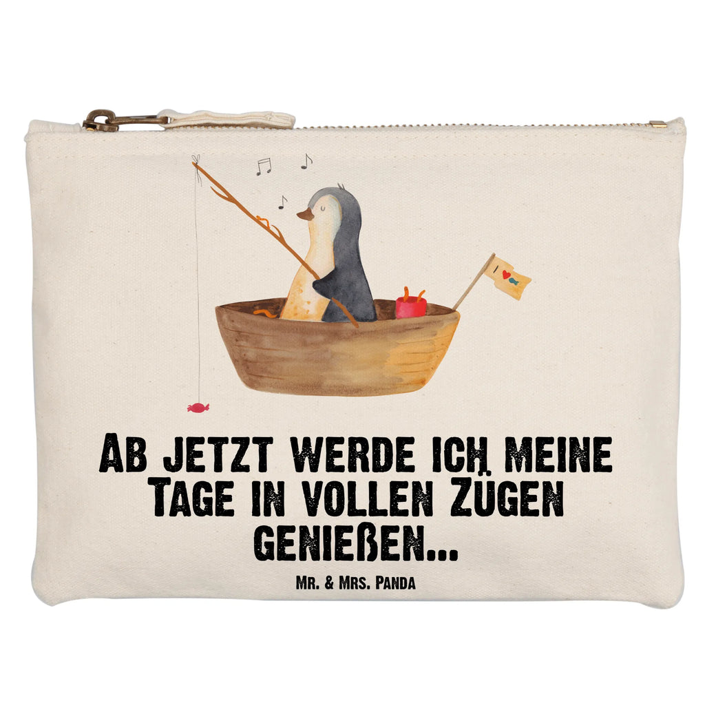 Make-up bag Penguin fishing boat Schlampermäppchen, Schminktasche, beauty case, kosmetiktäschchen, Stiftemäppchen, Etui, Kosmetiktasche, toiletry bag, Kosmetikbeutel, beauty tasche, utensilientasche, aufbewahrungsbeutel, aufbewahrungstasche, Mäppchen, Kulturtasche, Waschtasche, Federmappe, Waschbeutel, Schminktäschchen, pinsel tasche, Schminkbeutel, Kulturbeutel, pencil case, Pinguin, Pinguine, Leben, Scheidung, Neustart, Lebenslust, Genießen, Angeln, Trennung, Neuanfang, Motivation, Angelboot, Boot, Geschenkidee Liebeskummer