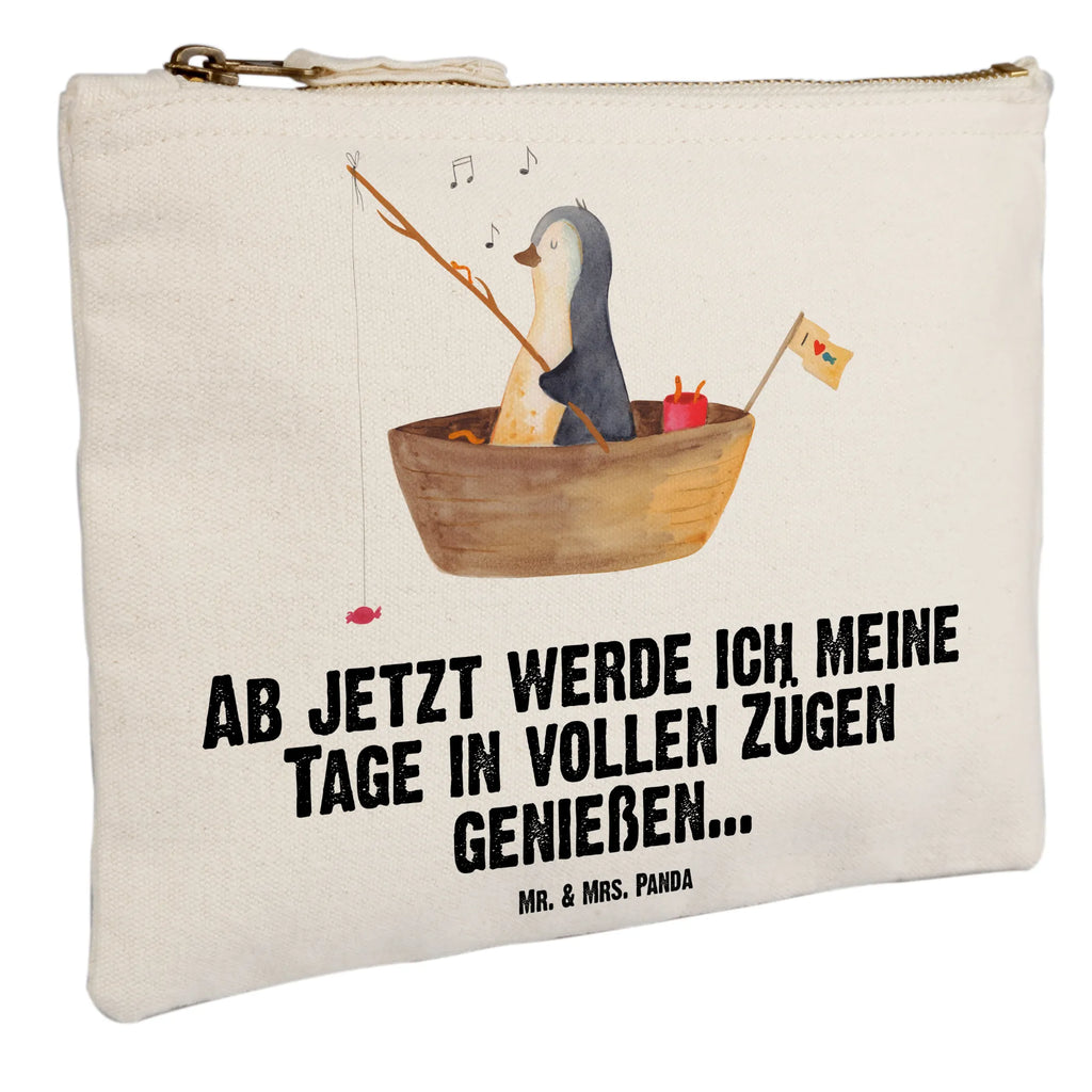Make-up bag Penguin fishing boat Schlampermäppchen, Schminktasche, beauty case, kosmetiktäschchen, Stiftemäppchen, Etui, Kosmetiktasche, toiletry bag, Kosmetikbeutel, beauty tasche, utensilientasche, aufbewahrungsbeutel, aufbewahrungstasche, Mäppchen, Kulturtasche, Waschtasche, Federmappe, Waschbeutel, Schminktäschchen, pinsel tasche, Schminkbeutel, Kulturbeutel, pencil case, Pinguin, Pinguine, Leben, Scheidung, Neustart, Lebenslust, Genießen, Angeln, Trennung, Neuanfang, Motivation, Angelboot, Boot, Geschenkidee Liebeskummer