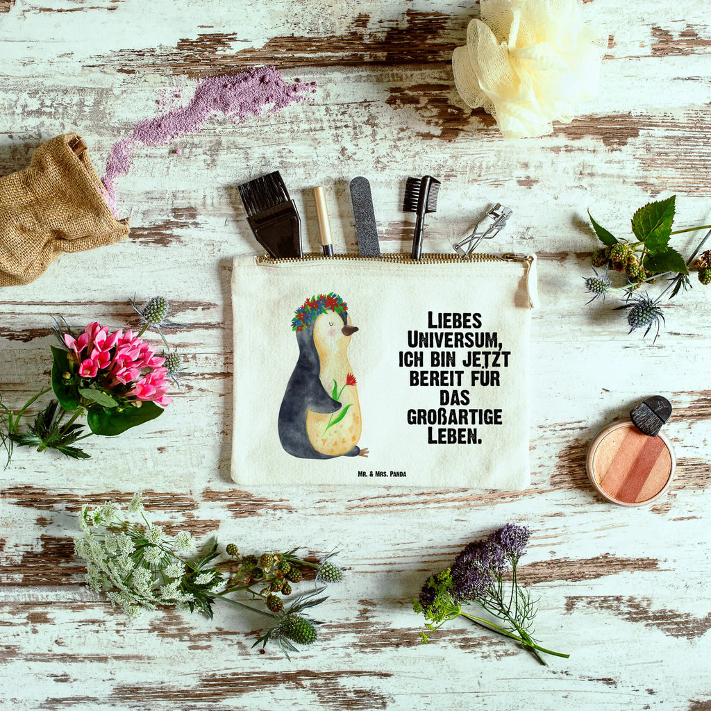 Make-up bag Penguin Flower Schminktasche Wasserdicht, Schminktasche Für Mädchen, Kosmetiktasche, Kosmetiktasche Damen, Schminktasche Minimalistisch, Kosmetiktasche Für Handtasche, Kulturbeutel Damen, Schminktasche Mit Muster, Schminktasche Für Unterwegs, Schminktasche Klein, Schminktasche Tiermotiv, Kosmetiktasche Mit Spiegel, Schminktäschchen, Reise-Kosmetiktasche, Schminktasche Mit Reißverschluss, Schminktasche Reise, Schminktasche Blumen, Schminktasche Leder, Schminktasche, Schminktasche Zum Aufhängen, Kosmetiktasche Zum Mitnehmen, Schminktasche Nachhaltig, Schminktasche Für Teenager, Schminktasche Groß, Schminktasche für Unterwegs, Schminktasche Geschenk, Schminkbeutel, Aufbewahrung für Schminke, Schminktasche Transparent, Stifteaufbewahrung, Schminktasche Stoff, Kosmetiktasche Organizer, Schminktasche Modern, Schminktasche Mit Fächern, Make-Up Tasche, Pinguin, Motivation, Pinguine, Universum, Ziele, Lebenslust, Blumenkranz, Geschenkidee, Liebeskummer, Lebensziele, Wünsche, Leben