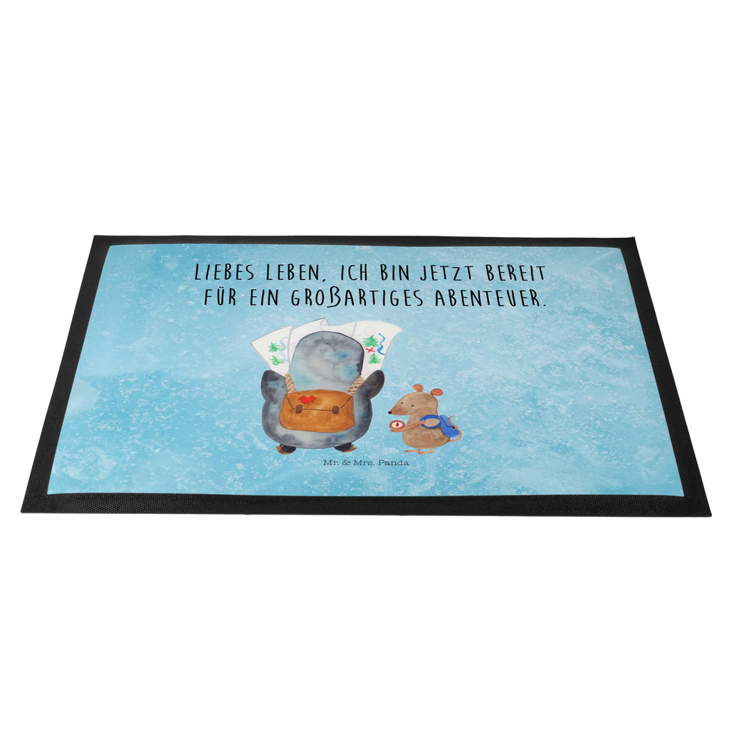 Fußmatte Pinguin & Maus Wanderer Matte, Motivfußmatte, Vorleger, Fußmatte außen, Eingangsteppich, Sauberlaufmatte, Fußmatten, Schmutzfangteppich, Fußabstreifer, Schmutzfangmatte, Fußabtreter, Fußabstreifer außen, Fußmatte außen wetterfest, Fußmatte innen, Gummimatte, Fussmatten, Türvorleger, Türmatte, Fußabtreter außen, Schmutzfangmatte waschbar, Schmutzfänger, Fussmatten online, Fußmatte outdoor, Fußmatte waschbar, Haustürmatte, Schmutzmatte, Gummi Matte, Pinguin, wandern, Wanderlust, Abenteurer, Abenteuer, Roadtrip, Pinguine, Ausflug