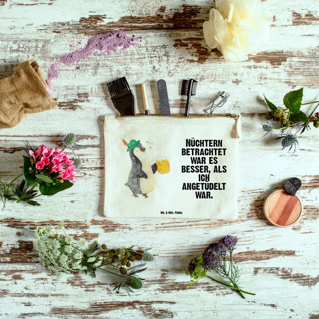 Make-up bag Penguin Beer aufbewahrungsbeutel, beauty tasche, Schminktäschchen, Kosmetiktasche, pinsel tasche, Waschbeutel, Kosmetikbeutel, pencil case, Schminkbeutel, Mäppchen, utensilientasche, toiletry bag, Stiftemäppchen, kosmetiktäschchen, aufbewahrungstasche, Etui, beauty case, Kulturtasche, Schlampermäppchen, Kulturbeutel, Federmappe, Waschtasche, Schminktasche, Pinguin, Oktoberfest, Pinguine, Bier