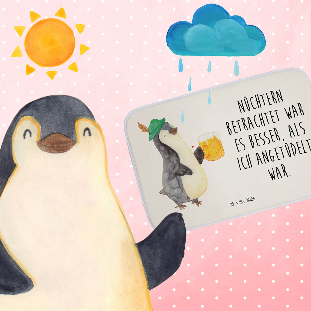 dywanik łazienkowy pingwin piwo Pinguin