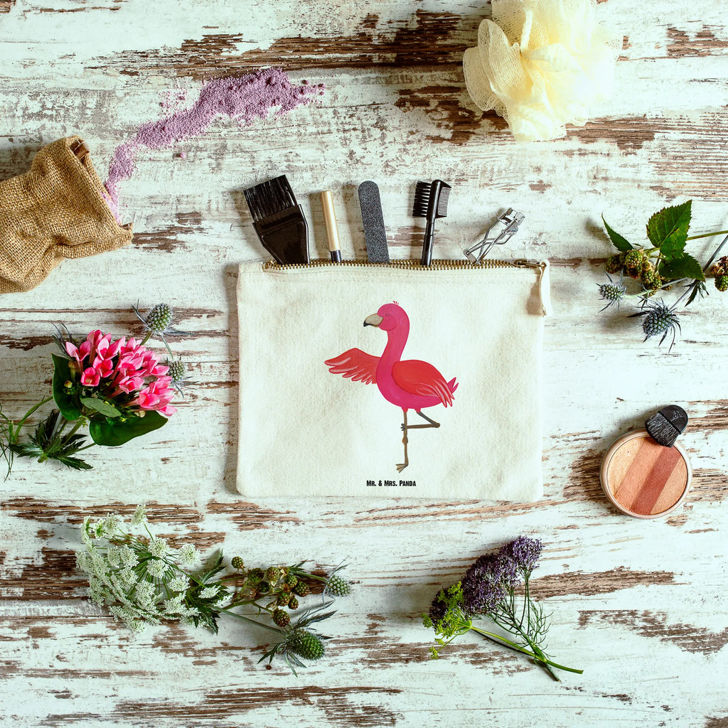 Make-up bag flamingo yoga beauty case, kosmetiktäschchen, pencil case, Schminktasche, Federmappe, Waschbeutel, Schminktäschchen, Schlampermäppchen, aufbewahrungsbeutel, Schminkbeutel, beauty tasche, utensilientasche, Kulturbeutel, Stiftemäppchen, pinsel tasche, Kosmetikbeutel, toiletry bag, Kulturtasche, Etui, Mäppchen, Kosmetiktasche, aufbewahrungstasche, Waschtasche, Flamingo, Yoga, Tiefenentspannung, Vogel, Entspannung, Achtsamkeit, Namaste, Aufregen, Yoga-Übung, Ärger