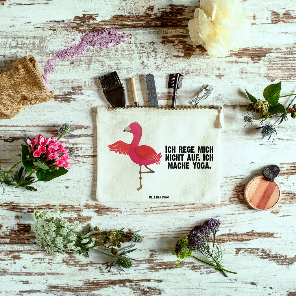 Make-up bag flamingo yoga beauty case, kosmetiktäschchen, pencil case, Schminktasche, Federmappe, Waschbeutel, Schminktäschchen, Schlampermäppchen, aufbewahrungsbeutel, Schminkbeutel, beauty tasche, utensilientasche, Kulturbeutel, Stiftemäppchen, pinsel tasche, Kosmetikbeutel, toiletry bag, Kulturtasche, Etui, Mäppchen, Kosmetiktasche, aufbewahrungstasche, Waschtasche, Flamingo, Yoga, Tiefenentspannung, Vogel, Entspannung, Achtsamkeit, Namaste, Aufregen, Yoga-Übung, Ärger