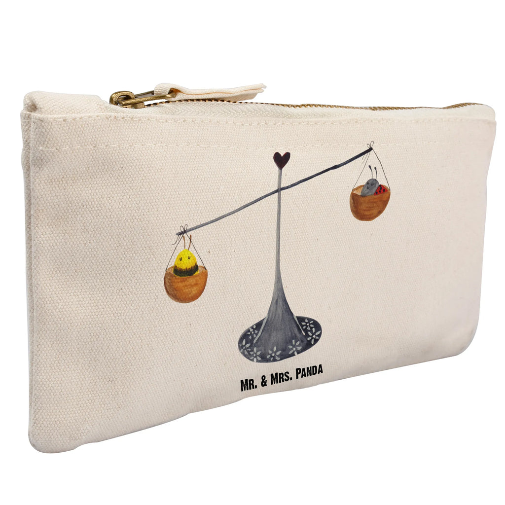 Make-up bag Star sign Scale constellations, birthdays, astrology, zodiac, date of birth, month of birth, birthday September, Libra gift, birthday October, bee, Libra zodiac sign, gift October, Libra, ladybird, balance, gift September, bumble bee