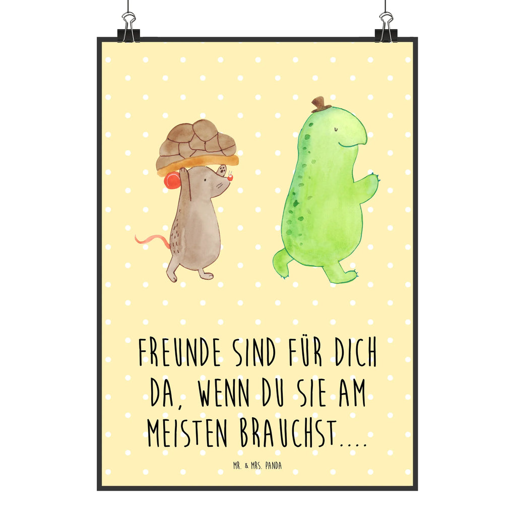 Plakat żółw mysz Plakat, Wandposter, Kunstdruck, Wandbild, Wandschmuck, Deko Bild, Bild für Wand, wanddeko, Designposter, kunstposter, drucke, kunstdruck poster, Poster, Bild, grafikposter, Wanddekoration, wanddruck, Posterdruck, Mr. & Mrs. Panda Poster, kunst für die wand, wandkunst, Wanddeko Bild, Schildkröte, Beste Freundinnen, Beste Freunde, Freundinnen, Freunde, Maus