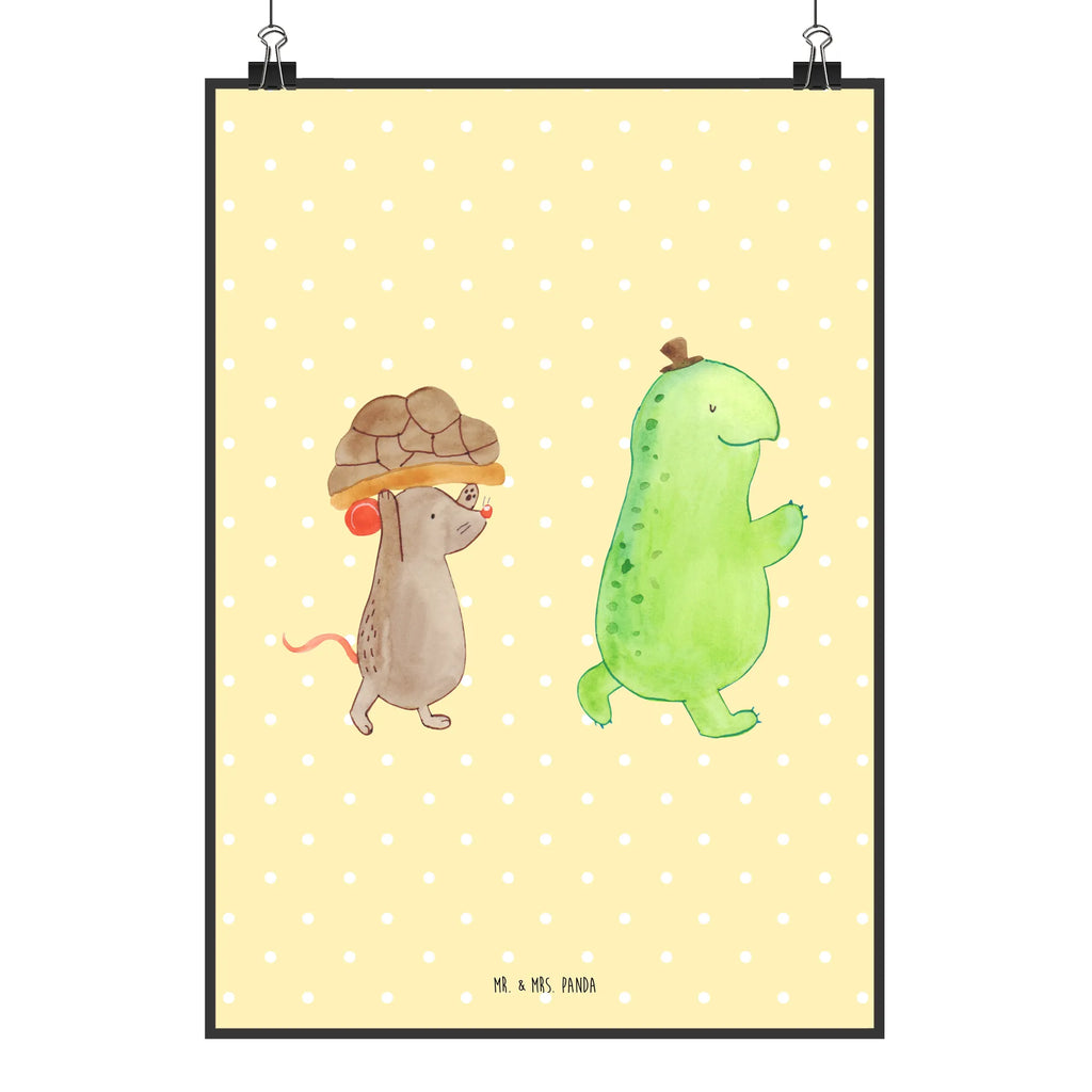 Plakat żółw mysz Plakat, Wandposter, Kunstdruck, Wandbild, Wandschmuck, Deko Bild, Bild für Wand, wanddeko, Designposter, kunstposter, drucke, kunstdruck poster, Poster, Bild, grafikposter, Wanddekoration, wanddruck, Posterdruck, Mr. & Mrs. Panda Poster, kunst für die wand, wandkunst, Wanddeko Bild, Schildkröte, Beste Freundinnen, Beste Freunde, Freundinnen, Freunde, Maus
