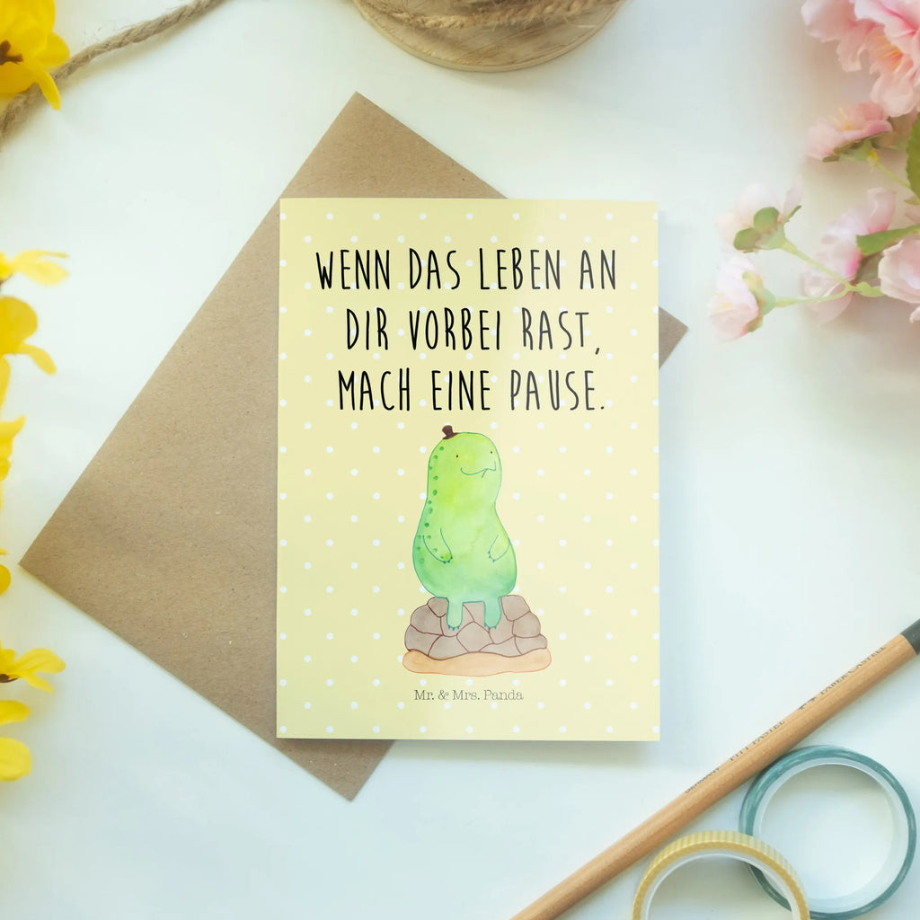 Kartka okolicznościowa żółw Przerwa genesungskarte, vatertagskarte, jubiläumskarte, Klappkarte, valentinstagskarte, Beileidskarte, kommunionskarte, hochzeitskarten, babykarte, firmungskarte, einladungskarten, Motivkarte, dankeskarten, abiturkarte, Glückwunschkarte, osterkarten, Grußkarte, neujahrskarte, osterkarte, spruchkarte, Grußkarten, glückwunschkarten, weihnachtskarten, Schildkröte, Entschleunigen, Achtsam, Achtsamkeit