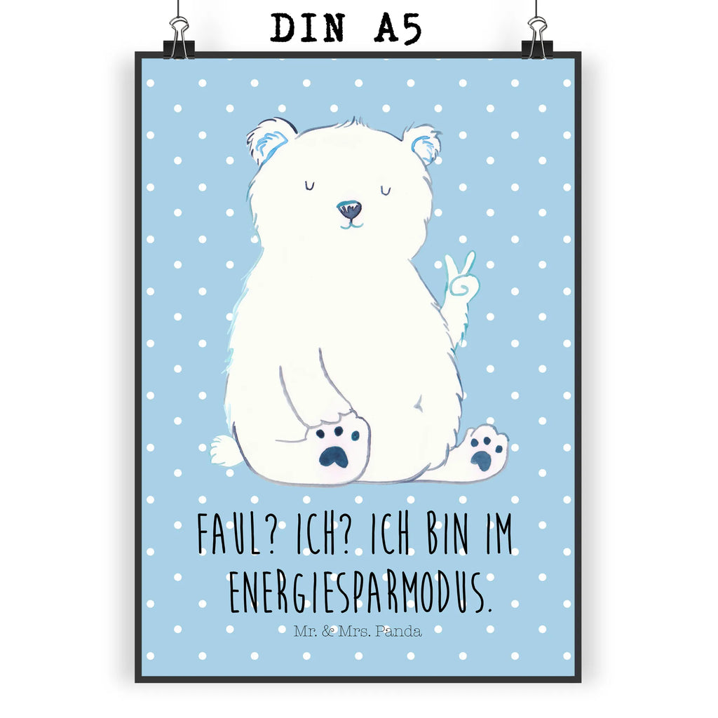 Plakat Niedźwiedź polarny leniwy kunstdruck poster, Deko Bild, Posterdruck, Wanddeko Bild, kunstposter, Designposter, kunst für die wand, grafikposter, drucke, Bild, Wandschmuck, Plakat, Mr. & Mrs. Panda Poster, wandkunst, Kunstdruck, Wanddekoration, Poster, Bild für Wand, Wandbild, Wandposter, wanddruck, wanddeko, Teddybär, Bär, Teddy, Entspannen, Bürojob, Homeoffice, Nordpol, Büro, Arbeitsplatz, Faul, Relaxen, Eisbär, Arbeit