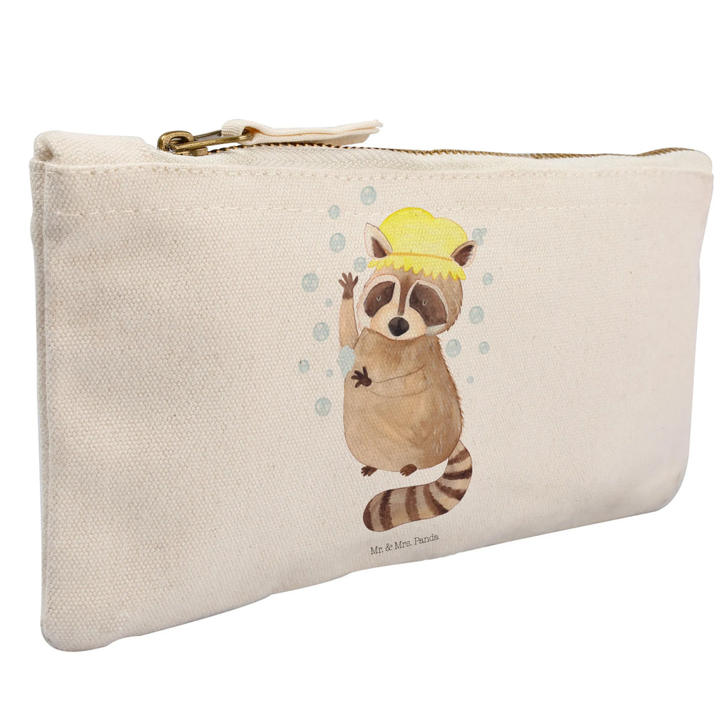 Make-up bag Raccoon Waschtasche, pinsel tasche, aufbewahrungstasche, Kosmetiktasche, beauty tasche, Etui, Schminkbeutel, Schminktasche, Mäppchen, Schminktäschchen, pencil case, Schlampermäppchen, aufbewahrungsbeutel, Kulturbeutel, Federmappe, Kulturtasche, Waschbeutel, kosmetiktäschchen, toiletry bag, Stiftemäppchen, utensilientasche, Kosmetikbeutel, beauty case, Tiermotive, Tiere, Lustige Sprüche, Gute Laune, Fröhlich, Tagträumen, Waschen, Waschbär, Plan, Seifenblasen