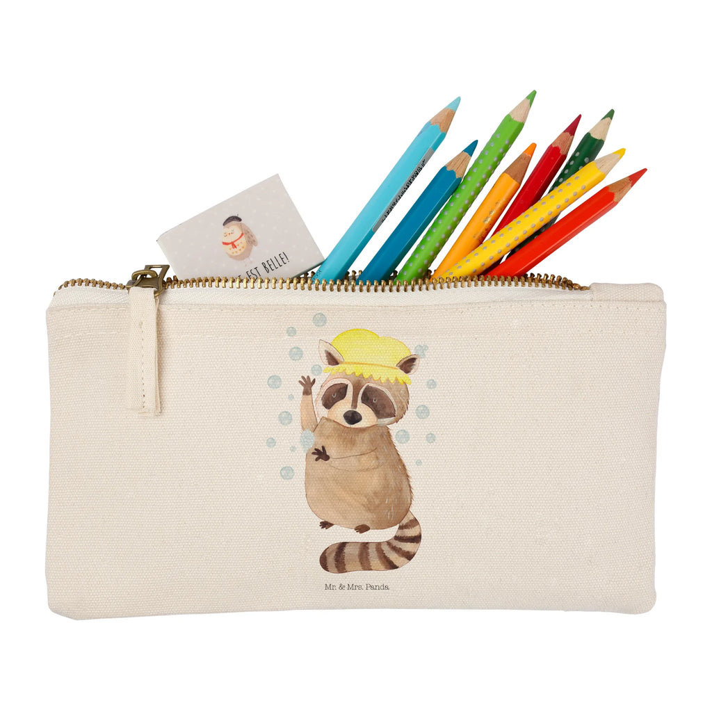 Make-up bag Raccoon Waschtasche, pinsel tasche, aufbewahrungstasche, Kosmetiktasche, beauty tasche, Etui, Schminkbeutel, Schminktasche, Mäppchen, Schminktäschchen, pencil case, Schlampermäppchen, aufbewahrungsbeutel, Kulturbeutel, Federmappe, Kulturtasche, Waschbeutel, kosmetiktäschchen, toiletry bag, Stiftemäppchen, utensilientasche, Kosmetikbeutel, beauty case, Tiermotive, Tiere, Lustige Sprüche, Gute Laune, Fröhlich, Tagträumen, Waschen, Waschbär, Plan, Seifenblasen