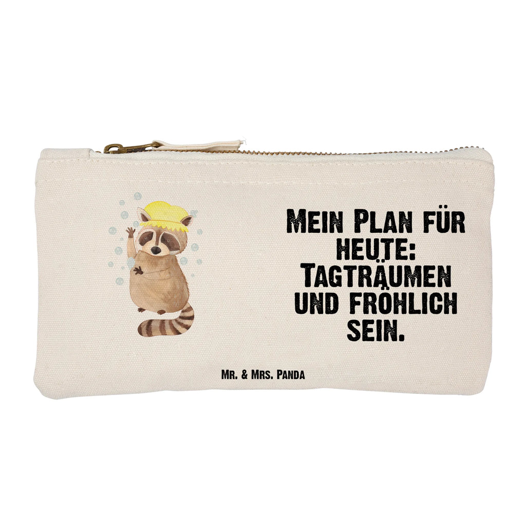 Make-up bag Raccoon Waschtasche, pinsel tasche, aufbewahrungstasche, Kosmetiktasche, beauty tasche, Etui, Schminkbeutel, Schminktasche, Mäppchen, Schminktäschchen, pencil case, Schlampermäppchen, aufbewahrungsbeutel, Kulturbeutel, Federmappe, Kulturtasche, Waschbeutel, kosmetiktäschchen, toiletry bag, Stiftemäppchen, utensilientasche, Kosmetikbeutel, beauty case, Tiermotive, Tiere, Lustige Sprüche, Gute Laune, Fröhlich, Tagträumen, Waschen, Waschbär, Plan, Seifenblasen