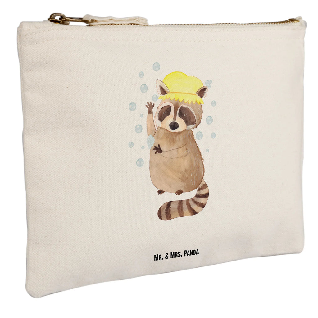 Make-up bag Raccoon Waschtasche, pinsel tasche, aufbewahrungstasche, Kosmetiktasche, beauty tasche, Etui, Schminkbeutel, Schminktasche, Mäppchen, Schminktäschchen, pencil case, Schlampermäppchen, aufbewahrungsbeutel, Kulturbeutel, Federmappe, Kulturtasche, Waschbeutel, kosmetiktäschchen, toiletry bag, Stiftemäppchen, utensilientasche, Kosmetikbeutel, beauty case, Tiermotive, Tiere, Lustige Sprüche, Gute Laune, Fröhlich, Tagträumen, Waschen, Waschbär, Plan, Seifenblasen