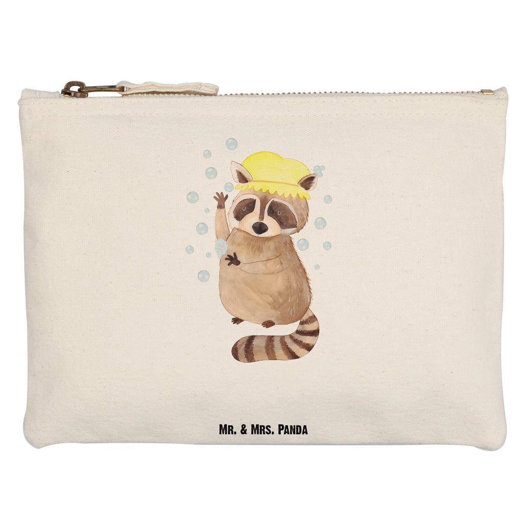 Make-up bag Raccoon Waschtasche, pinsel tasche, aufbewahrungstasche, Kosmetiktasche, beauty tasche, Etui, Schminkbeutel, Schminktasche, Mäppchen, Schminktäschchen, pencil case, Schlampermäppchen, aufbewahrungsbeutel, Kulturbeutel, Federmappe, Kulturtasche, Waschbeutel, kosmetiktäschchen, toiletry bag, Stiftemäppchen, utensilientasche, Kosmetikbeutel, beauty case, Tiermotive, Tiere, Lustige Sprüche, Gute Laune, Fröhlich, Tagträumen, Waschen, Waschbär, Plan, Seifenblasen