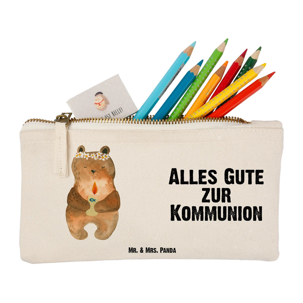 torebka na makijaż Niedźwiedź Komunia Schminkbeutel, utensilientasche, Kosmetikbeutel, Waschbeutel, Waschtasche, pencil case, Schminktäschchen, Federmappe, Stiftemäppchen, Schminktasche, pinsel tasche, kosmetiktäschchen, toiletry bag, Kulturtasche, beauty tasche, Schlampermäppchen, aufbewahrungsbeutel, Kosmetiktasche, Kulturbeutel, beauty case, aufbewahrungstasche, Etui, Mäppchen, Bär, Teddybär, Teddy, Gottes Segen, Kommunion, Katholisch, Taufkerze