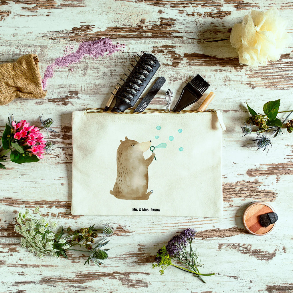 Make-up bag bear soap bubbles beauty tasche, Kosmetiktasche, pinsel tasche, Mäppchen, Federmappe, Waschtasche, utensilientasche, kosmetiktäschchen, Kulturtasche, toiletry bag, Schminkbeutel, aufbewahrungstasche, beauty case, aufbewahrungsbeutel, Waschbeutel, Schminktasche, Schlampermäppchen, Kosmetikbeutel, Stiftemäppchen, Schminktäschchen, pencil case, Etui, Kulturbeutel, Bär, Teddybär, Teddy, Seifenblasen Bär Lustig Sein Glücklich Traurig Happy