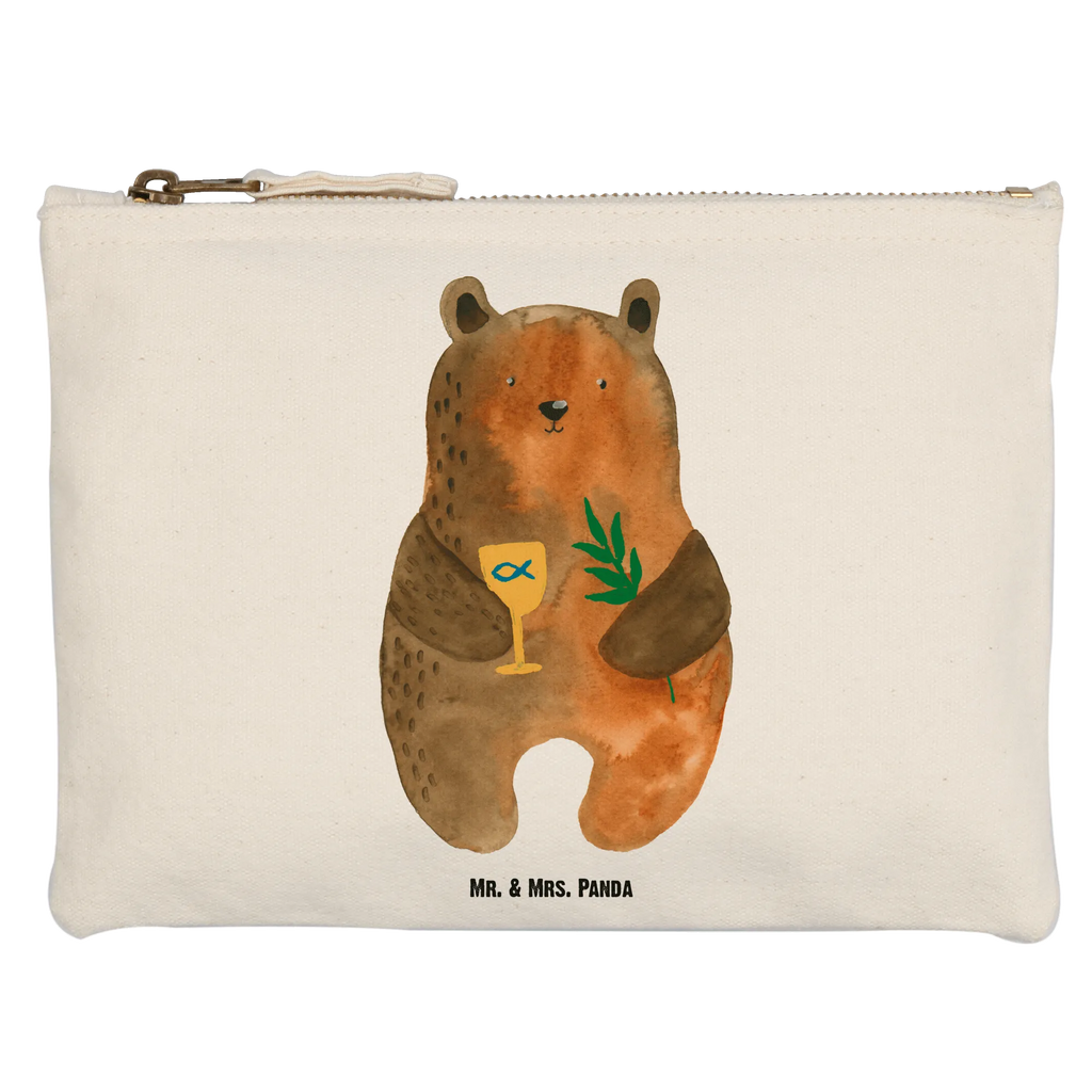 Make-up bag bear confirmation Mäppchen, Stiftemäppchen, Federmappe, Etui, aufbewahrungstasche, Kosmetikbeutel, beauty tasche, Schminktasche, Schminkbeutel, Kulturtasche, Waschtasche, Waschbeutel, beauty case, pencil case, utensilientasche, kosmetiktäschchen, Kosmetiktasche, aufbewahrungsbeutel, Schlampermäppchen, Kulturbeutel, pinsel tasche, toiletry bag, Schminktäschchen, Bär, Teddybär, Teddy, Evangelisch, Kirche, Konfirmation, Gottesdienst