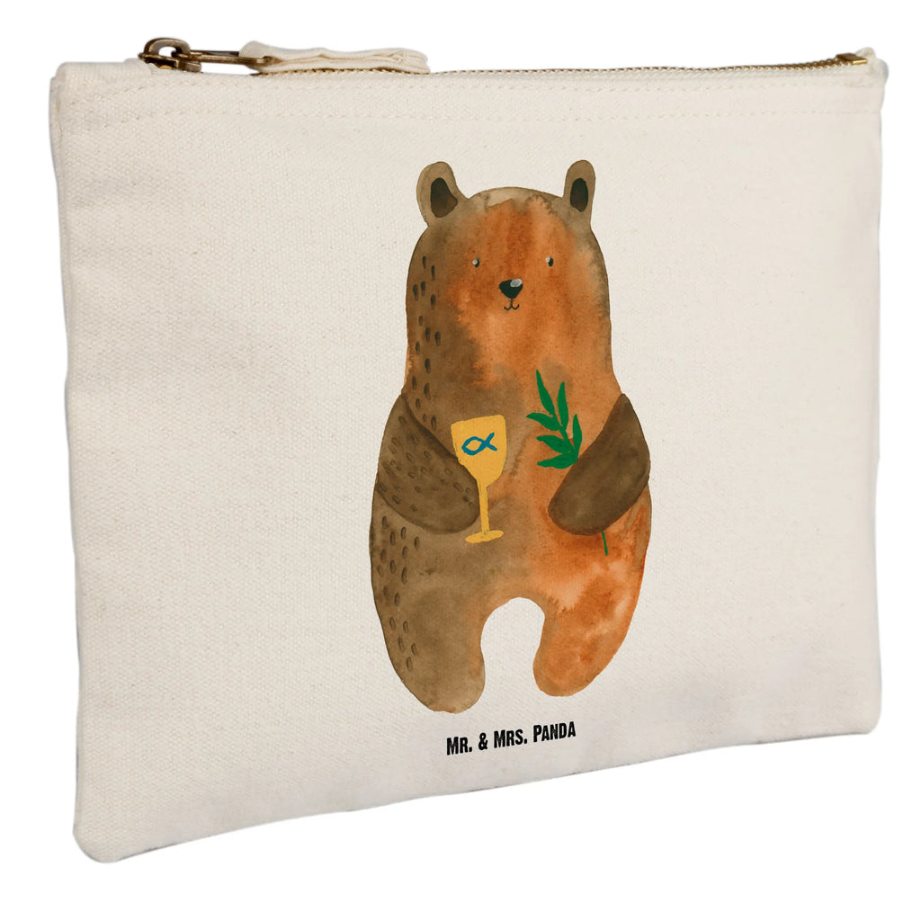 Make-up bag bear confirmation Mäppchen, Stiftemäppchen, Federmappe, Etui, aufbewahrungstasche, Kosmetikbeutel, beauty tasche, Schminktasche, Schminkbeutel, Kulturtasche, Waschtasche, Waschbeutel, beauty case, pencil case, utensilientasche, kosmetiktäschchen, Kosmetiktasche, aufbewahrungsbeutel, Schlampermäppchen, Kulturbeutel, pinsel tasche, toiletry bag, Schminktäschchen, Bär, Teddybär, Teddy, Evangelisch, Kirche, Konfirmation, Gottesdienst