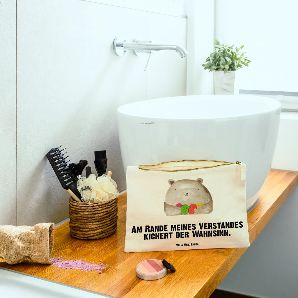 torebka na makijaż niedźwiedź uczucie Waschtasche, Etui, kosmetiktäschchen, Federmappe, Stiftemäppchen, Schminktäschchen, Schminkbeutel, utensilientasche, Kosmetiktasche, Schlampermäppchen, toiletry bag, Schminktasche, Kulturtasche, beauty tasche, aufbewahrungsbeutel, beauty case, Kulturbeutel, pencil case, Kosmetikbeutel, pinsel tasche, Waschbeutel, aufbewahrungstasche, Mäppchen, Teddybär, Bär, Teddy, Wahnsinn, Verrückt, Durchgedreht