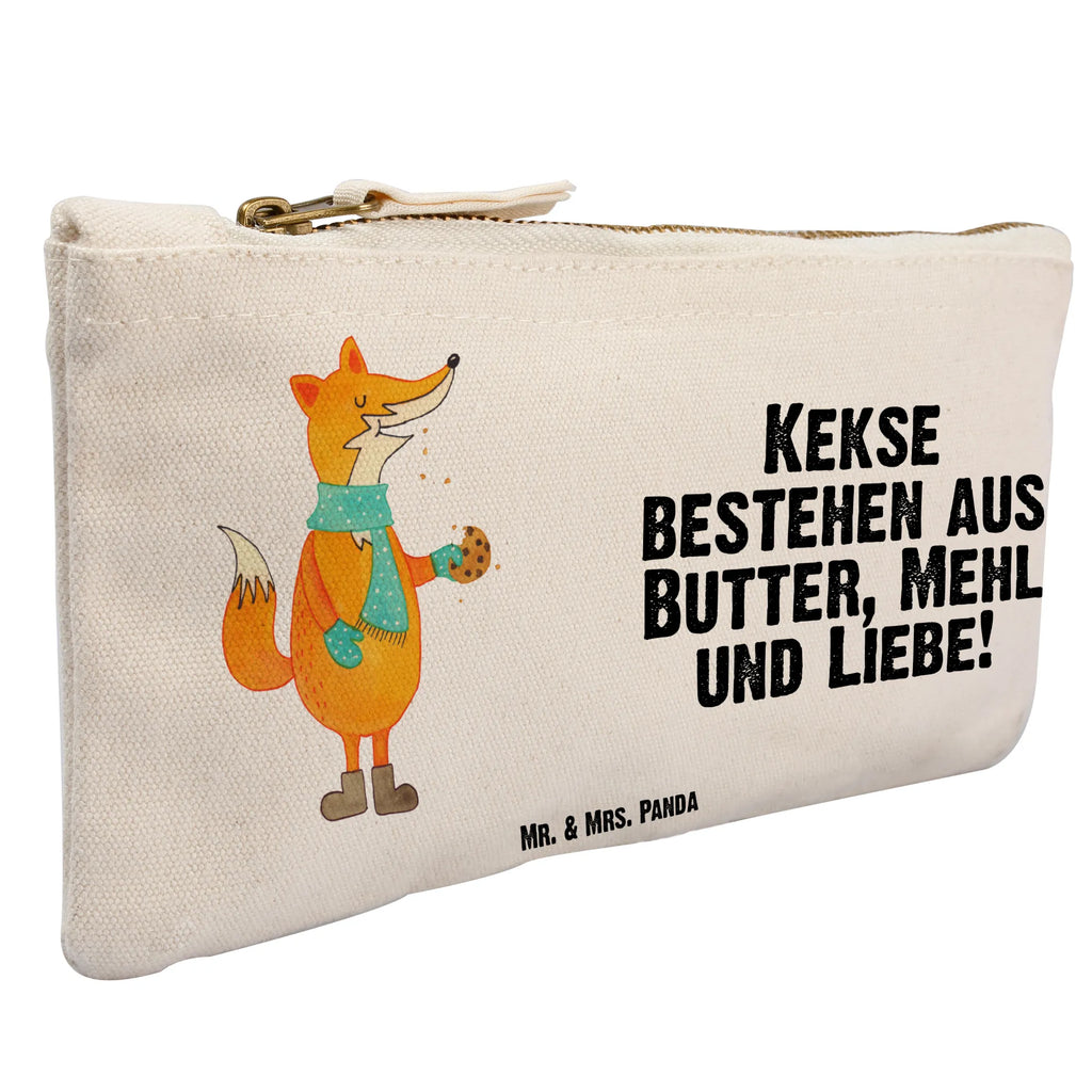 Make-up bag Fox biscuit toiletry bag, Waschtasche, Mäppchen, Kosmetikbeutel, kosmetiktäschchen, utensilientasche, Schminktasche, Schminktäschchen, Kulturbeutel, Kosmetiktasche, beauty tasche, Kulturtasche, aufbewahrungstasche, Waschbeutel, Federmappe, pencil case, Schlampermäppchen, Schminkbeutel, Etui, Stiftemäppchen, aufbewahrungsbeutel, pinsel tasche, beauty case, Fuchs, Weihnachtszeit, Füchse, Winter, Liebe, Kekse, Plätzchen, Küche Deko, Backen Spruch