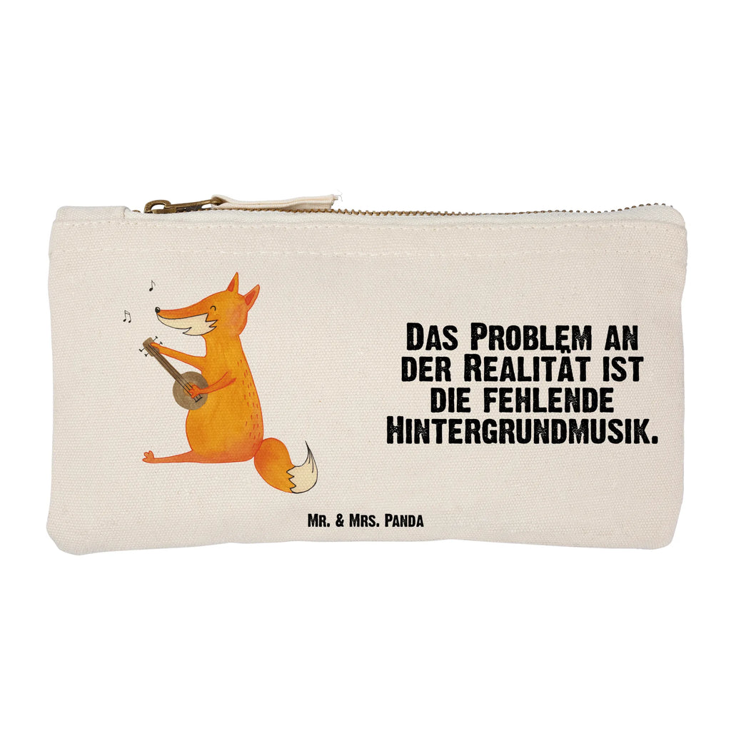 torebka na makijaż Lis gitara kosmetiktäschchen, beauty case, Schminktasche, Schminktäschchen, Waschtasche, Mäppchen, Stiftemäppchen, Federmappe, pencil case, Schminkbeutel, toiletry bag, Etui, Kulturbeutel, Schlampermäppchen, Kulturtasche, Waschbeutel, pinsel tasche, aufbewahrungstasche, utensilientasche, Kosmetiktasche, aufbewahrungsbeutel, beauty tasche, Kosmetikbeutel, Fuchs, Musikerin, Sängerin, Geschenk Musiker, Sänger, Füchse, Gitarre, Musik Spruch