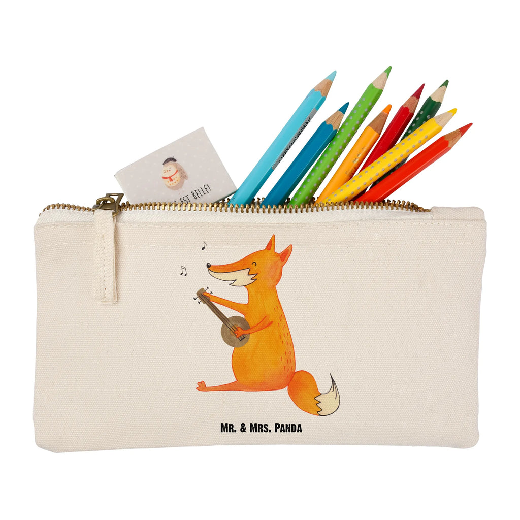 torebka na makijaż Lis gitara kosmetiktäschchen, beauty case, Schminktasche, Schminktäschchen, Waschtasche, Mäppchen, Stiftemäppchen, Federmappe, pencil case, Schminkbeutel, toiletry bag, Etui, Kulturbeutel, Schlampermäppchen, Kulturtasche, Waschbeutel, pinsel tasche, aufbewahrungstasche, utensilientasche, Kosmetiktasche, aufbewahrungsbeutel, beauty tasche, Kosmetikbeutel, Fuchs, Musikerin, Sängerin, Geschenk Musiker, Sänger, Füchse, Gitarre, Musik Spruch