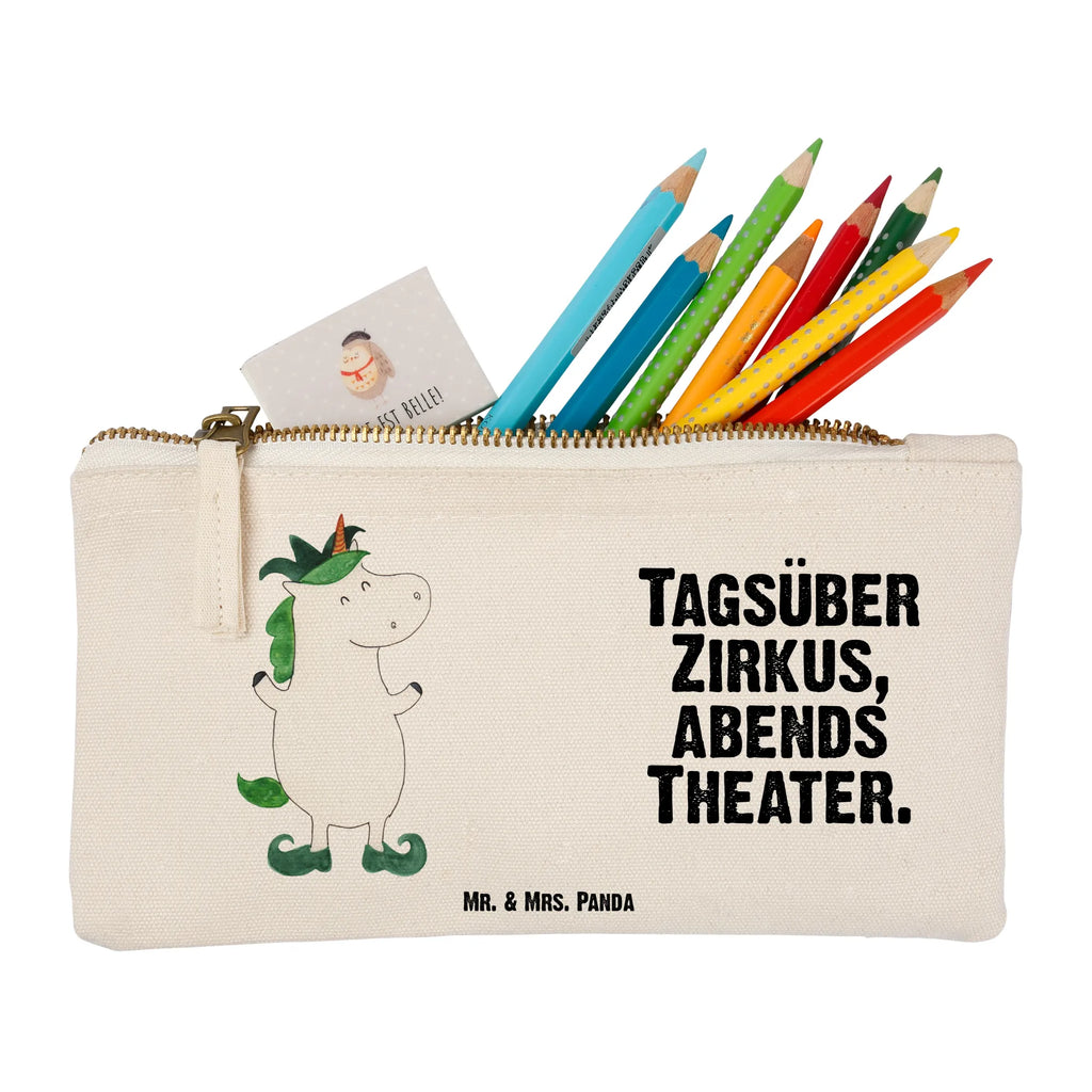 torebka na makijaż Jednorożec Joker Kosmetiktasche, beauty case, Schminkbeutel, beauty tasche, Schminktasche, pencil case, pinsel tasche, Schlampermäppchen, Schminktäschchen, Mäppchen, Kosmetikbeutel, kosmetiktäschchen, toiletry bag, Waschtasche, Federmappe, Etui, utensilientasche, aufbewahrungstasche, Kulturtasche, Stiftemäppchen, aufbewahrungsbeutel, Kulturbeutel, Waschbeutel, Einhorn Deko, Einhörner, Unicorn, Einhorn, Kasper, Hofnarr, Gaukler, Mittelalter