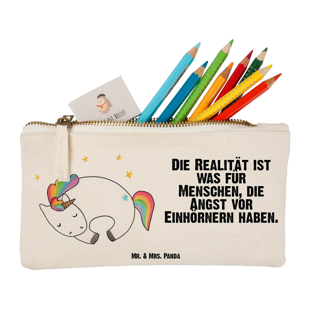 torebka na makijaż Jednorożec noc Schlampermäppchen, kosmetiktäschchen, pencil case, Federmappe, Schminktäschchen, beauty case, Schminkbeutel, Waschbeutel, Schminktasche, beauty tasche, utensilientasche, Waschtasche, Etui, Kulturbeutel, Kosmetikbeutel, Mäppchen, Stiftemäppchen, pinsel tasche, aufbewahrungsbeutel, Kulturtasche, aufbewahrungstasche, Kosmetiktasche, toiletry bag, Einhörner, Unicorn, Einhorn, Einhorn Deko, Freundin, Menschen, Träume, Traum, Realität, Geschenk, Ruhe