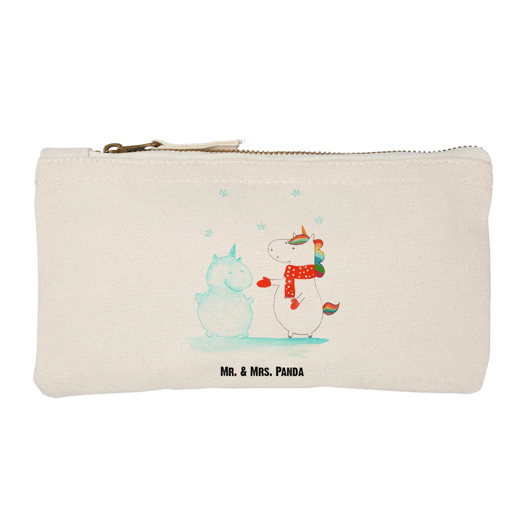 Make-up bag unicorn snowman Stiftemäppchen, Schminkbeutel, Schminktäschchen, kosmetiktäschchen, Federmappe, Waschbeutel, aufbewahrungstasche, aufbewahrungsbeutel, Mäppchen, beauty case, Kosmetiktasche, Kosmetikbeutel, Schlampermäppchen, pencil case, beauty tasche, Kulturtasche, Schminktasche, Waschtasche, toiletry bag, utensilientasche, pinsel tasche, Etui, Kulturbeutel, Einhörner, Unicorn, Einhorn, Einhorn Deko, Schneemann, X-Mas, Mütze, Winter, kalt, Handschuhe, Kuchen, Schnee, Weihnachten