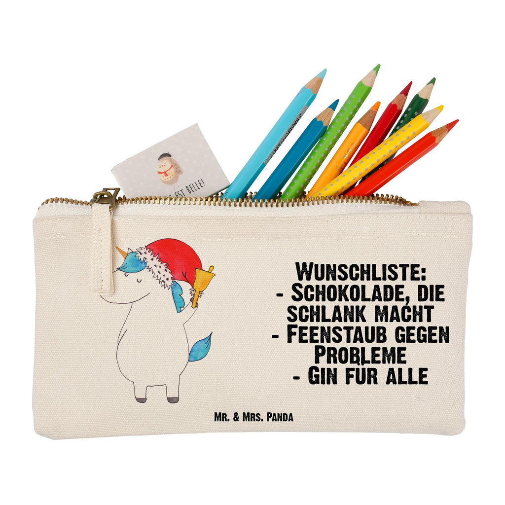 torebka na makijaż Jednorożec Mikołaj aufbewahrungsbeutel, Schminktasche, Schlampermäppchen, beauty tasche, utensilientasche, Waschtasche, Etui, aufbewahrungstasche, beauty case, kosmetiktäschchen, toiletry bag, pencil case, Mäppchen, Stiftemäppchen, pinsel tasche, Kosmetiktasche, Schminkbeutel, Kulturbeutel, Kulturtasche, Schminktäschchen, Federmappe, Waschbeutel, Kosmetikbeutel, Einhörner, Einhorn Deko, Einhorn, Unicorn, Weihnachtsmann, Weihnachten, Gin, Nikolaus, Wunschliste, Schokolade, Wunschzettel, Feenstaub, Schoki