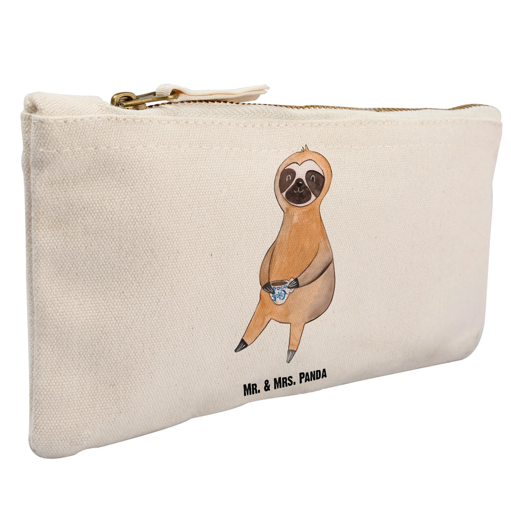 Make-up bag sloth Coffee beauty tasche, Schminkbeutel, Federmappe, Schminktäschchen, pinsel tasche, beauty case, utensilientasche, pencil case, Waschbeutel, Kulturtasche, Etui, Schminktasche, Kosmetiktasche, Mäppchen, Schlampermäppchen, Kulturbeutel, aufbewahrungsbeutel, toiletry bag, aufbewahrungstasche, Kosmetikbeutel, kosmetiktäschchen, Stiftemäppchen, Waschtasche, Faultier, Faultier Geschenk, Faultier Deko, Faultiere, Kaffee, Erster Kaffee, Morgenmuffel, Kaffeegetränk, Frühaufsteher, Genießer, faul, Kaffeetasse, Coffee, Lieblingstier