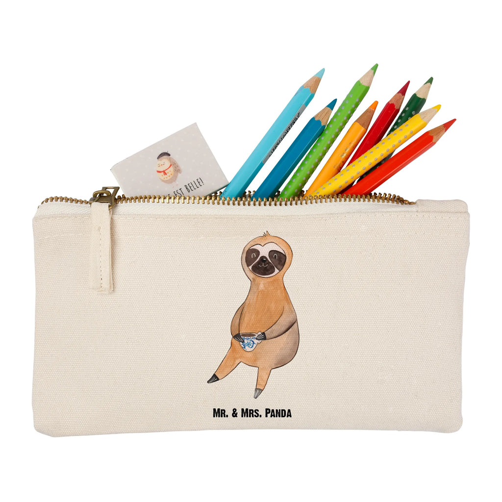 Make-up bag sloth Coffee beauty tasche, Schminkbeutel, Federmappe, Schminktäschchen, pinsel tasche, beauty case, utensilientasche, pencil case, Waschbeutel, Kulturtasche, Etui, Schminktasche, Kosmetiktasche, Mäppchen, Schlampermäppchen, Kulturbeutel, aufbewahrungsbeutel, toiletry bag, aufbewahrungstasche, Kosmetikbeutel, kosmetiktäschchen, Stiftemäppchen, Waschtasche, Faultier, Faultier Geschenk, Faultier Deko, Faultiere, Kaffee, Erster Kaffee, Morgenmuffel, Kaffeegetränk, Frühaufsteher, Genießer, faul, Kaffeetasse, Coffee, Lieblingstier