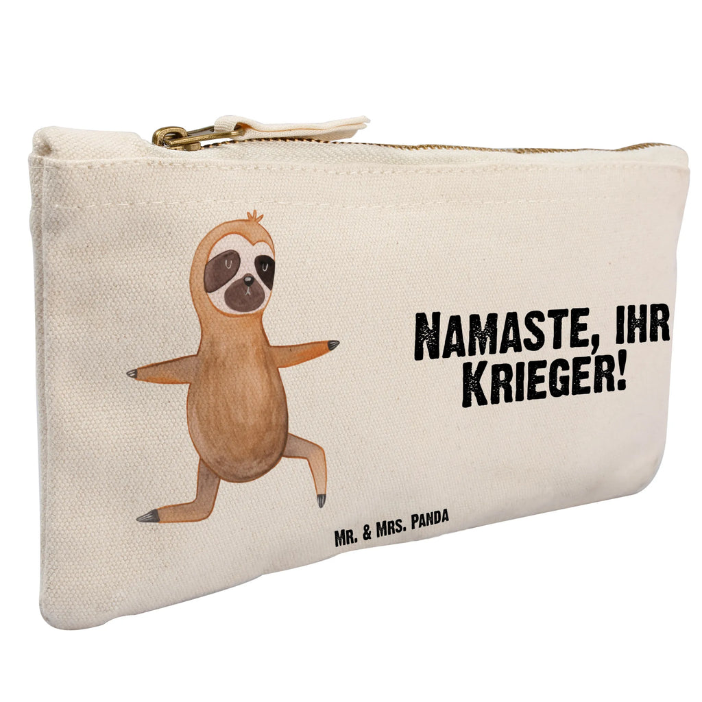 Make-up bag sloth yoga Schminkbeutel, pinsel tasche, Kosmetiktasche, beauty tasche, kosmetiktäschchen, Schlampermäppchen, Kosmetikbeutel, aufbewahrungstasche, beauty case, Mäppchen, Schminktasche, Federmappe, Waschbeutel, Waschtasche, Schminktäschchen, Etui, pencil case, utensilientasche, aufbewahrungsbeutel, toiletry bag, Kulturbeutel, Kulturtasche, Stiftemäppchen, Faultier, Faultier Geschenk, Faultier Deko, Faultiere, Lieblingstier, Meditation, Atmung, Krieger, faul, Gelassenheit, Entspannung, Yoga, Yogaübungen, Namaste
