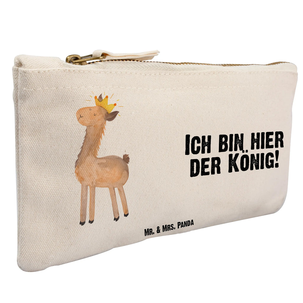 Schminktasche Lama König Waschbeutel, Kosmetiktasche, Kulturtasche, toiletry bag, pencil case, Schminktäschchen, Federmappe, beauty tasche, Schlampermäppchen, pinsel tasche, Stiftemäppchen, Kosmetikbeutel, kosmetiktäschchen, Schminkbeutel, Kulturbeutel, Waschtasche, utensilientasche, beauty case, Schminktasche, aufbewahrungsbeutel, Etui, aufbewahrungstasche, Mäppchen, Alpaka, Lama, Chef, Abi, Mama, Königin, Büro Kollege, Abitur, Freundin, König, Lamas, Vorgesetzter, Papa, Kollegin